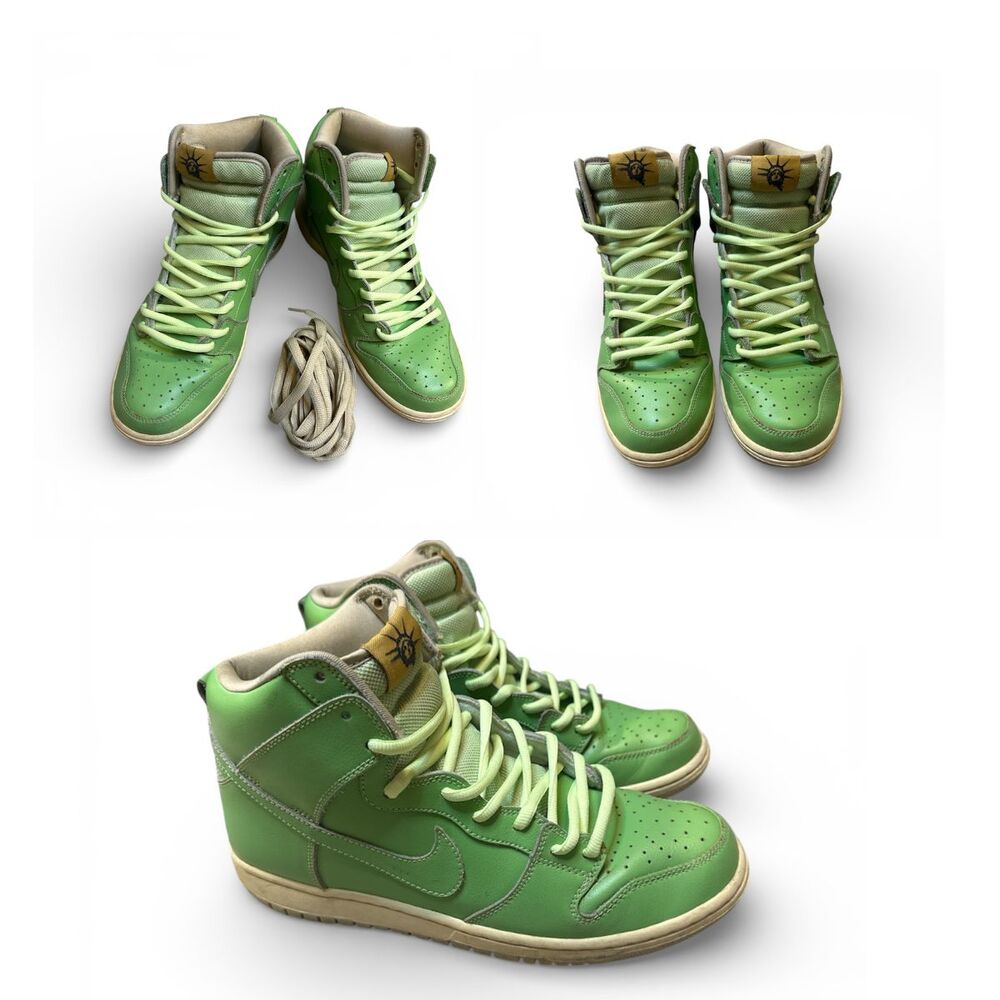 Size 10 - Nike Dunk Premium SB High Statue Of Liberty - NEW (2011)